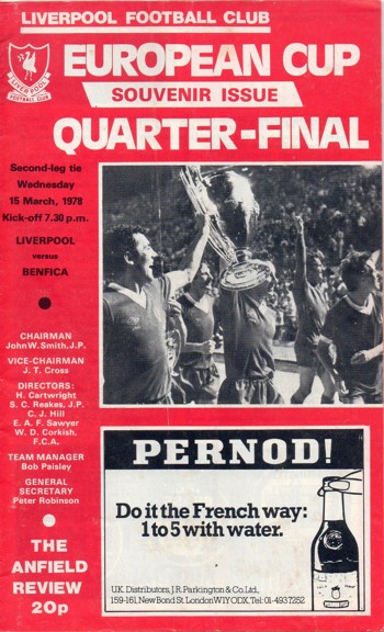 Match programme